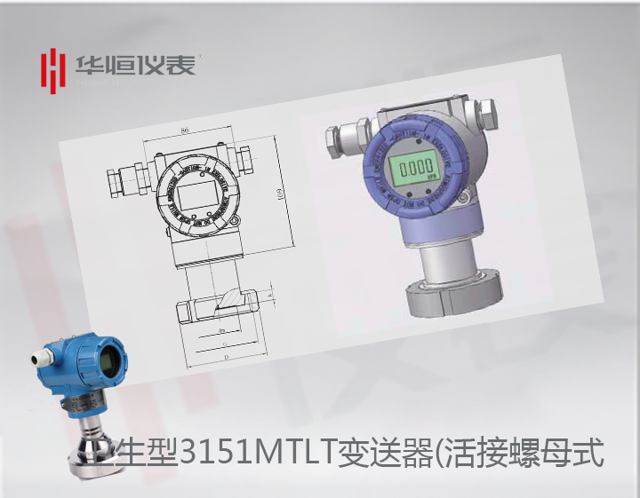 衛(wèi)生型3151MTLT液位變送器選型介紹_活接螺母式液位變送器規(guī)格說明